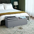 Miniatyrbild 3 av 6: Rootz Hocker Med Förvaring - Bänk Med Förvaringsutrymme - Soffor