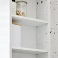 Miniatyrbillede 5 af 7: Rootz badeværelse vægskab - spejldør - opbevaringsskab - rumbesparende - 57x61x30cm