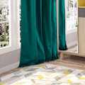 Miniatyrbillede 5 af 8: Rootz Luxury Velvet mørklægningsgardiner - Draperer - Privatlivsgardiner - Højkvalitets fløjl - Lysblokerende - Energieffektiv - Nem installation - 14