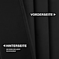 Miniatyrbillede 2 af 7: Rootz Luxury Velvet mørklægningsgardiner - Draperer - Vinduesbeklædning - Lysblokering - Termisk isolering - Nem installation - 140cm x 225cm/245cm/27