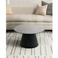 Miniatyrbild 11 av 11: Rootz soffbord - Runt bord - Modernt soffbord - Minimalistisk design - Hållbar MDF-konstruktion - Stabilt och säkert - 60x60x40 cm