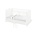 Miniatyrbillede 10 af 11: Rootz Nursery Set 'Florentina' - Cot Bed - Changing Unit - Convertible Design - Dimensioner: COT 146x76x85cm, skiftende enhed 130x77x101cm, garderobe