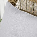 Pikkukuva 5 / 5: Rootz keinutuoli - Boho Style keinutuoli - PE-rottinki - rottinkikeinutuoli - Pestävä tyynynpäällinen - Natural + vaaleanharmaa - 69L x 92W x 100K cm