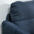 Miniatyrbild 7 av 10: Rootz 2-sits soffa - Loveseat - Klädd soffa - Elegant design - 135L x 67W x 80H cm - Krämfärgad - Tyg i linne-look