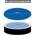 Miniatyrbillede 3 af 7: Rootz Ultimate Pool Cover - All Season Pool Protector - Svømmebassin presenning - Holdbar, rivefast, forbedrer vandkvaliteten - Flere størrelser tilgæ