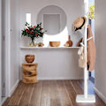 Pikkukuva 5 / 5: Rootz Cloakroom Stand - Vaatteiden teline - Solid Wood - Moderni Design - 30x30x175cm - Järjestä ja päivittää tilasi