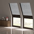 Miniatyrbillede 2 af 9: Rootz Skylight Blackout Rullegardin - Fjernbetjent sugekopper - Uigennemsigtigt stof - 100 % solbeskyttelse - Polyester - Nem at samle - Valgbar størr