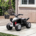 Miniatyrbillede 2 af 6: Rootz Children's Quad - Elektrisk Quad - Children's Electric Quad - 2,8 Km/t - Led-forlygte - Til 1,5-3 år Børn - Pp/Metal - Sort - 65,5 x 38,5 x 43,5