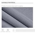 Miniatyrbild 9 av 10: Rootz Markis - Manuellt infällbar markis - Aluminium Markis - Ledad markis - Grå - 4m x3m