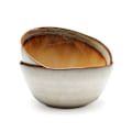 Miniatyrbillede 2 af 5: Rootz Comporta Serveringsskål - Servicefad - Keramisk skål - Spånfri, Håndlavet - 26 cm x 12 cm x 26 cm - Unikt portugisisk design