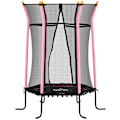 Miniatyrbillede 1 af 11: Rootz Children’s Trampoline - Kids Bouncer - Jumping Mat - Safety Net - Ø163.5 cm x 190 cm - Stålramme - Polstret - Max Load 50 kg