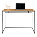 Miniatyrbild 4 av 6: Rootz Modern Minimalist Desk - Home Office Table - Stylish Workspace - Robust Build - 100cm x 45 cm x 75 cm