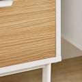 Pikkukuva 7 / 7: Rootz Shoe Storage -kaappi - kenkäjärjestäjä - jalkineiden hyllyt - MDF- ja metallivakaus - 60x110x35cm