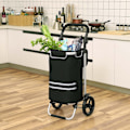Miniatyrbillede 3 af 6: Rootz Shopping Trolley - Skuldertaske - Multifunktionel vogn - Aluminiumsramme - Isoleret rum - 44cm x 100cm x 27cm