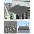 Miniatyrbild 6 av 7: Rootz Clamp Markis - Markis - Höjdjusterbar markis - Lättmonterad markis - Slitstark markis - Med vev - 300 x 130 cm