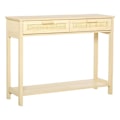 Miniatyrbild 4 av 9: Rootz Console Table - Side Table - Bedroom Console Table - 2 Drawers - Sideboard Entrance - 100 x 30 x 76 cm