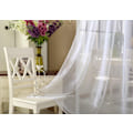 Miniatyrbillede 11 af 11: Rootz Voile Gardiner - Draperer - Vinduesbeklædning - Sheers - Paneler - Persienner - Hvide - 140x245 cm