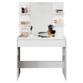 Miniatyrbild 6 av 6: Rootz Sminkbord - Arbetsbord - Vit - 85 x 140 x 40 cm