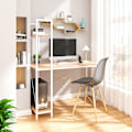 Miniatyrbild 2 av 4: Rootz multifunktionellt skrivbord - Kontorsskrivbord - Spelbord - Mångsidig design - Gott om förvaring - Robust konstruktion - 120 cm x 120 cm x 64 cm
