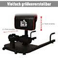 Miniatyrbillede 4 af 11: Rootz Knæ Trainer - Sort - Stål, Eva - 19,69 cm x 38,19 cm x 22,64 cm