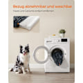 Pikkukuva 7 / 7: Rootz-pehmoinen koiransänky - Tummanharmaa lemmikkimatto - Memory Foam - Ortopedinen tyyny - 106cm x 80cm x 23cm - Kevyt 3,1kg