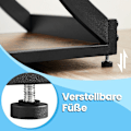 Miniatyrbillede 5 af 6: Rootz Flurt Console Table - Hallway Table - Entryway Table - Rumbesparende design - 120 cm x 30 cm x 80 cm