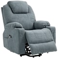 Pikkukuva 1 / 10: Rootz-hierontatuoli - TV-nojatuoli - lepotuoli - Äärimmäistä mukavuutta - Vaivaton seisomisen apu - Mukautettava kallistus - 90L x 101W x 107K cm - Po