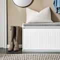 Pikkukuva 5 / 9: Rootz Shoe Storage -kaappi - Kengän järjestäjä - Enträänikenkäpenkki - Mukavuusistuimet - 80 cm x 45cm x 26cm