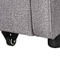Miniatyrbild 8 av 11: Rootz soffa säng för 2 personer - cabriolet soffa - sovande soffa - lagringsutrymme - grå - 136L x 92W x 84H cm
