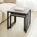 Miniatyrbillede 4 af 7: Rootz Nesting Tables - Sæt med 2 Sofabord Side - End Bord
