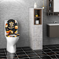 Pikkukuva 2 / 8: Rootz-wc-istuin - WC:n kansi - lipasuoja - WC-taso - Kylpyhuoneen istuin - Loo Shield - Throne Cap - Kultainen VIP - 18,9x15,4x2,6 tuumaa