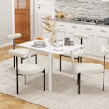 Miniatyrbillede 7 af 10: Rootz sammenklappeligt spisebord - Alsidigt bord - Stilfuldt bord - Pladsbesparende design - Holdbart fyrretræ - Multifunktionel brug - 86D x 110W x 7