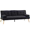 Miniatyrbillede 10 af 11: Rootz Sofa Bed - Guest Bed - Justerbar ryglæn - Max Comfort - Foldningstabel - 181x77x78 cm - Grå