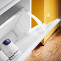 Miniatyrbillede 8 af 9: Rootz skoopbevaringsenhed - Skoopbevaring - Entreskab - Pladsbesparende design - MDF-materiale - 98x95x19cm