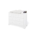Pikkukuva 1 / 3: Rootz Pino Wide Changing Unit - Nursery Dresser - Baby Changing Station - Monipuolinen asetus - 127 cm x 77cm x 109cm
