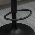Pikkukuva 6 / 7: Rootz baarijakkara - 2 baarituolin sarja - Korkeussäädettävä - 360 astetta kääntyvä muotoilu - Harmaa - 57cm x 50cm x 84-104cm