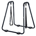 Miniatyrbillede 6 af 7: Rootz Dip Station med Sling Trainer - Sort - Stål - 35,43 cm x 31,88 cm x 36,41 cm
