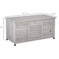 Miniatyrbillede 3 af 5: Rootz Haveskab - Haveopbevaringsskab - Redskabsskur - Haveskur - 127 cm x 56 cm x 60 cm
