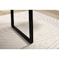 Miniatyrbillede 5 af 6: Rootz Modern Design Kontorbord - Massivt bord - Trækorn - Trapezformede ben - Håndlavet - Akacietræ - 120 cm x 60 cm x 76 cm