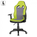 Miniatyrbillede 1 af 9: Rootz Kontorstol til børn - Drejestol - Ergonomisk - Højstol - Gul - Grå - Sort