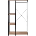 Miniatyrbillede 7 af 7: Rootz multifunktionelt tøjstativ - Organizer - Garderobestativ - Rigelig opbevaring - Holdbar og stabil - Nem montering - 90 cm x 40 cm x 167 cm