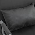 Miniatyrbillede 7 af 9: Rootz Sovesofa - Dobbeltsofa - Lænestolsseng - Gæsteseng - Sammenklappelig seng - Grå - 105 x 80 x 78 cm
