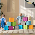 Miniatyrbild 2 av 10: Rootz Soft Building Block Set - Skumblock - Pedagogisk leksak - Balans & koordinationsutveckling - 20cm x 20cm x 20cm