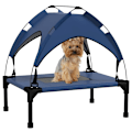 Miniatyrbillede 6 af 6: Rootz udendørs hundeseng - kæledyrsseng - forhøjet hundeseng - UV- og vandafvisende - 61 cm x 46 cm x 63 cm