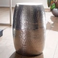Miniatyrbillede 1 af 5: Rootz sidebord - Alu sølv sofabord - 30 x 30 x 49,5 cm