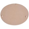Miniatyrbillede 5 af 6: Rootz sofaborde - Sæt med 2 - Sideborde - MDF - Metal - Opbevaringsplads - Hvid - Brun - Natur - 40 x 40 x 45 cm
