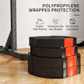 Pikkukuva 6 / 11: Rootz -painolevit - kuntosalilevyt - lujuuspainot - lattiasuojaus - Ø34 cm x 6cm ja Ø27cm x 4,5 cm - polypropeenikannu