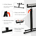 Miniatyrbild 4 av 11: Rootz Roller Stand - Roller Support - Justerbar Roller Stand - Extra Stand - Support Stand - Metall - Svart - 44 X 50 X 68-110 cm