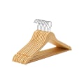 Pikkukuva 1 / 7: Rootz Ripustin - Vaateripustin - 10 kappaleen henkari - Ripustin - Vaateripustin - Vaateripustin - Puiset ripustimet - Vaahterapuu - Luonnollinen - 44
