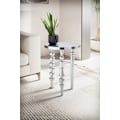 Miniatyrbillede 3 af 7: Rootz Modern Design Sidebord - Rundt bord - Håndlavet bord - Blank overflade - Aluminiumsmateriale - 44cm x 44cm x 63cm